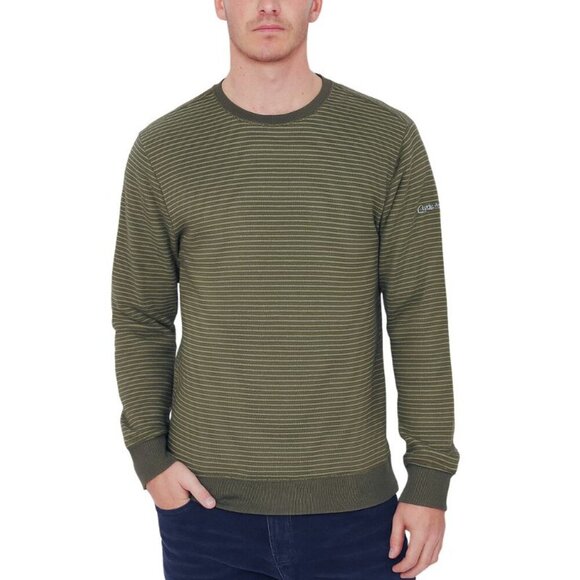 NWT Quicksilver Super Soft Super Nice Striped Pullover - Picture 1 of 6